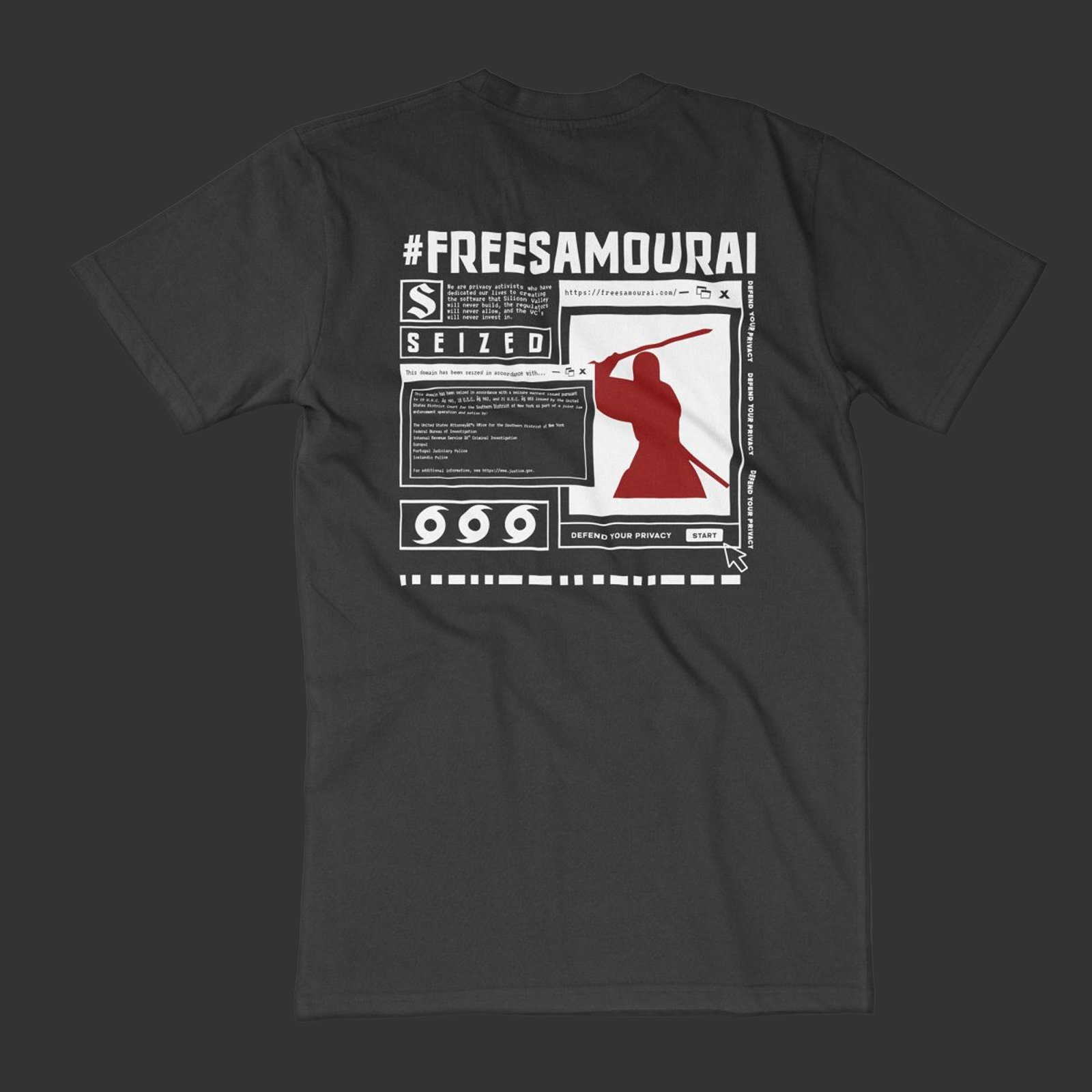 Free Samourai T-Shirt
