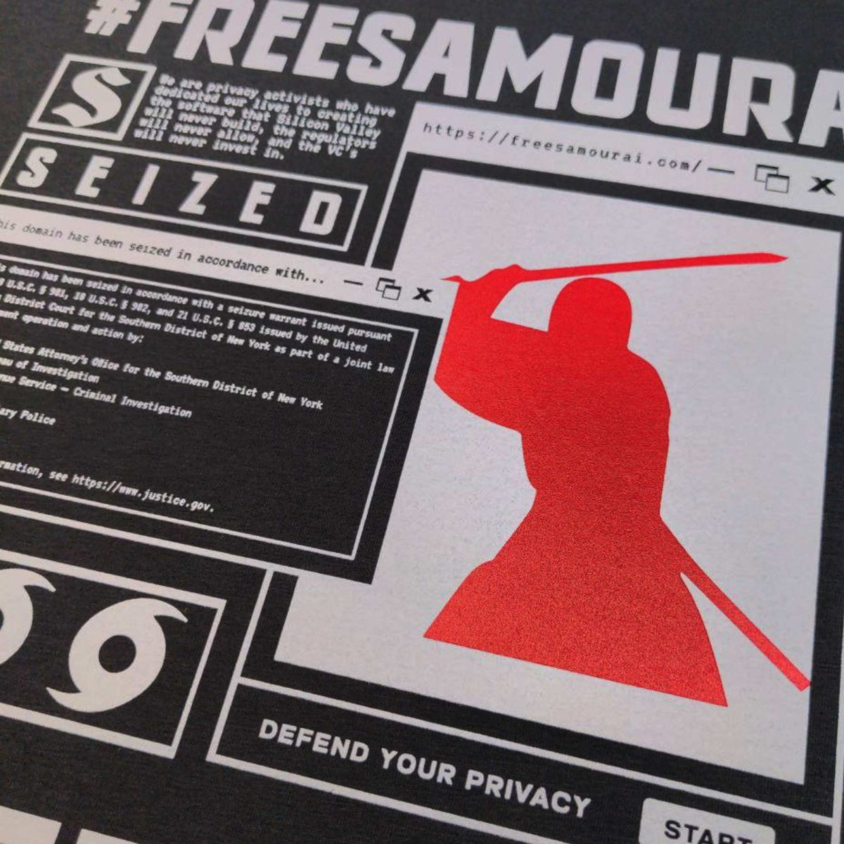 Free Samourai T-Shirt